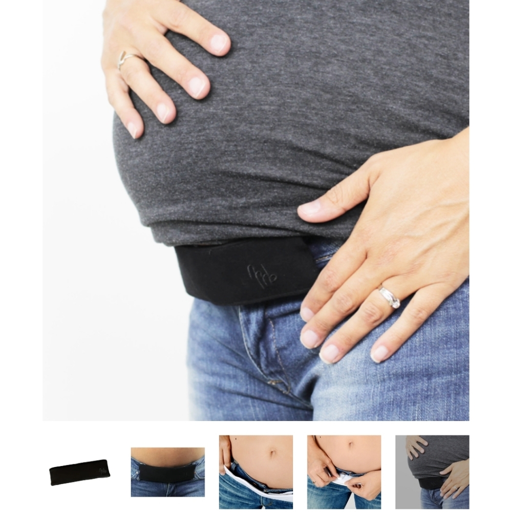 Maeband Maternity Waistband Extender Black Medium